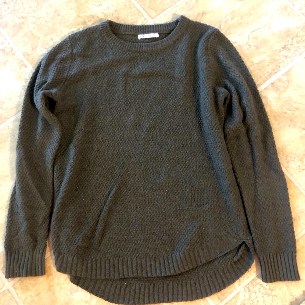 Sweater, size S, dark green